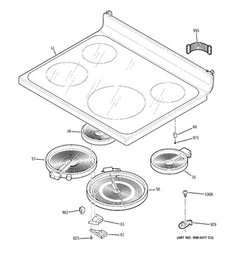 Diagram for JBP66MN1BS