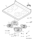 Diagram for 2 - Cooktop