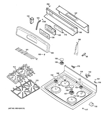 Diagram for JGB281DER6CC