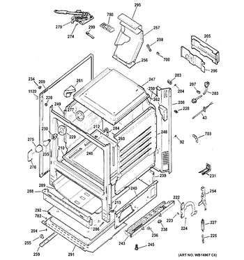 Diagram for JGB281DER6CC