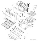 Diagram for 4 - Door & Drawer Parts