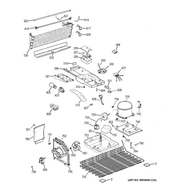 Diagram for GTH16DBEDLWW