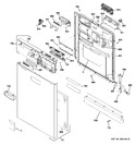 Diagram for 1 - Escutcheon & Door Assembly