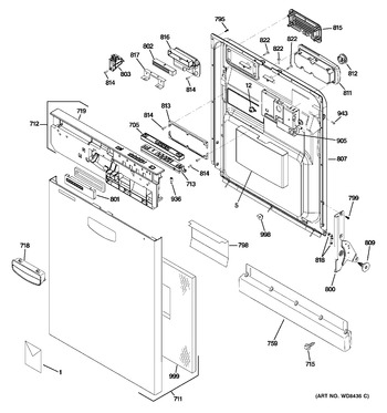 Diagram for GDWT166V55SS