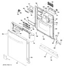 Diagram for 1 - Escutcheon & Door Assembly