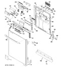 Diagram for 1 - Escutcheon & Door Assembly