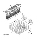 Diagram for 4 - Lower Rack Assembly