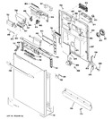 Diagram for 1 - Escutcheon & Door Assembly