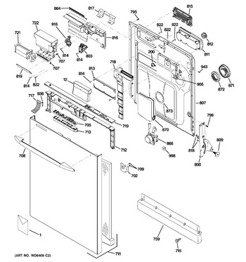 Diagram for GDWT708V55BB