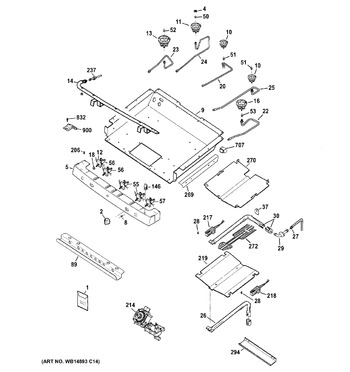 Diagram for JGB282DET3WW