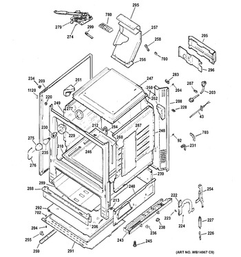 Diagram for JGB285DET3BB