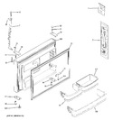 Diagram for 1 - Freezer Door