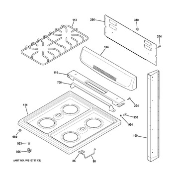 Diagram for RGA724PK4WH