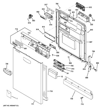 Diagram for GHDT108V60BB