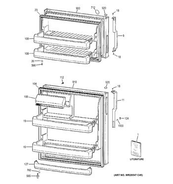 Diagram for GTT18GBDCRWW