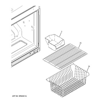 Diagram for ABE20EGEARWS