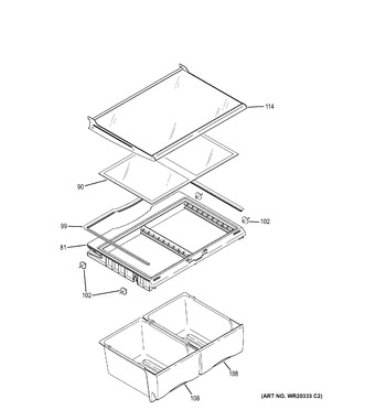 Diagram for ABE20EGEARWS