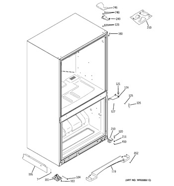 Diagram for ABE20EGEARWS