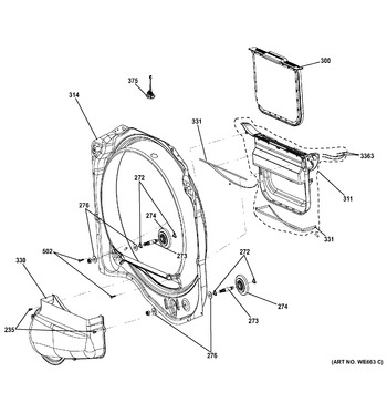 Diagram for GTDS810ED0WS