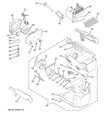 Diagram for GZS23HGEBFWW