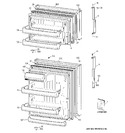 Diagram for 1 - Doors