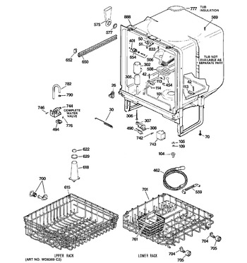 Diagram for GSD3300D00WW