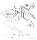 Diagram for 1 - Escutcheon & Door Assembly