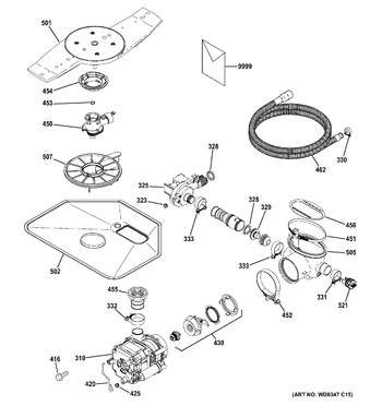 Diagram for GDWF150V55ES