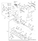 Diagram for 6 - Ice Maker & Dispenser