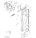 Diagram for 1 - Freezer Door