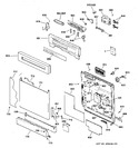 Diagram for 1 - Escutcheon & Door Assembly