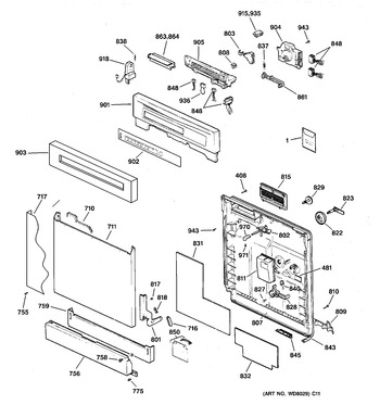 Diagram for GSD5940F00SS