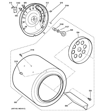 Diagram for DSKS433EB3WW