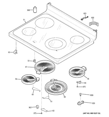 Diagram for JB630DF1BB