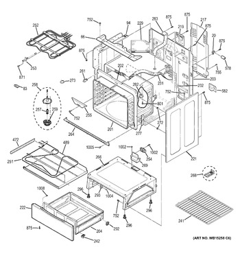 Diagram for JB690SIF1SS