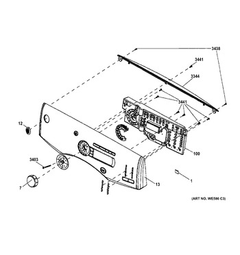 Diagram for GFDS350EL0WW