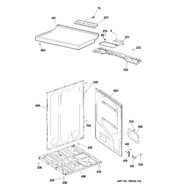 Diagram for GTDP450ED1WS