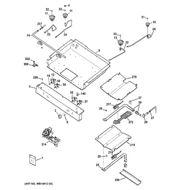 Diagram for RGB745DEP6WH