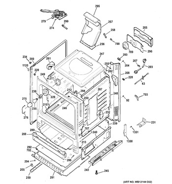 Diagram for RGB745DEP6WH