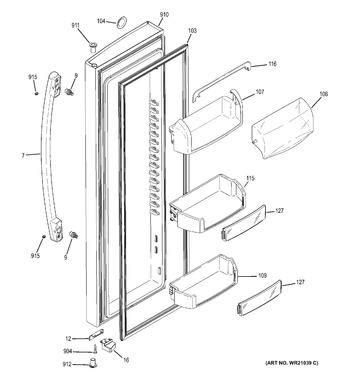 Diagram for PSE26KGECEWW