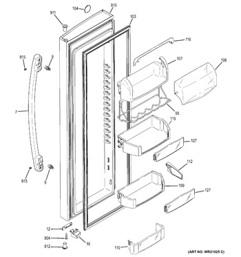 Diagram for PZS23KGECFWW