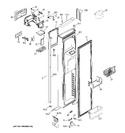 Diagram for 1 - Freezer Door