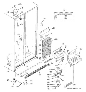 Diagram for GSF25JGDE BB