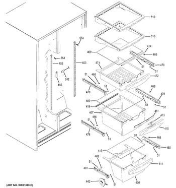 Diagram for GSF25JGDE BB