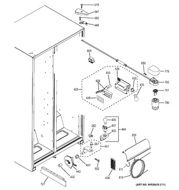 Diagram for GSH25JGDE BB