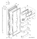 Diagram for 3 - Fresh Food Door