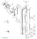 Diagram for 1 - Freezer Door