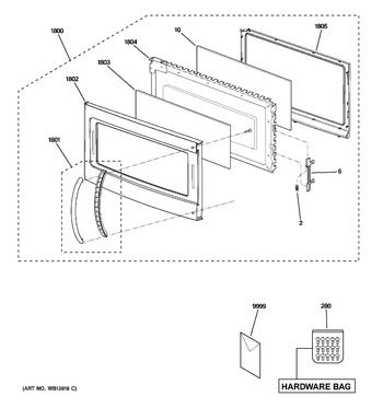 Diagram for JVM1540DM4WW