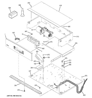 Diagram for PCT916DR1WW