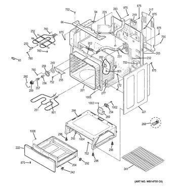 Diagram for JB640SF2SS